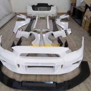 Mitsubishi Lancer Evo X with the Varis Ver 2 Wide Body Kit